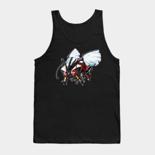 Yamaha R1 Bee White-4 Tank Top